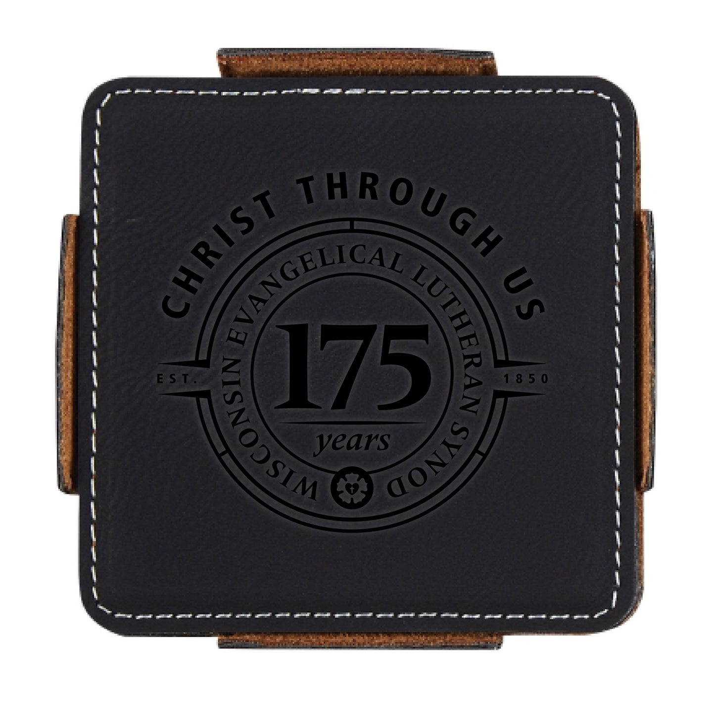 4-Piece Coaster Set With Holder