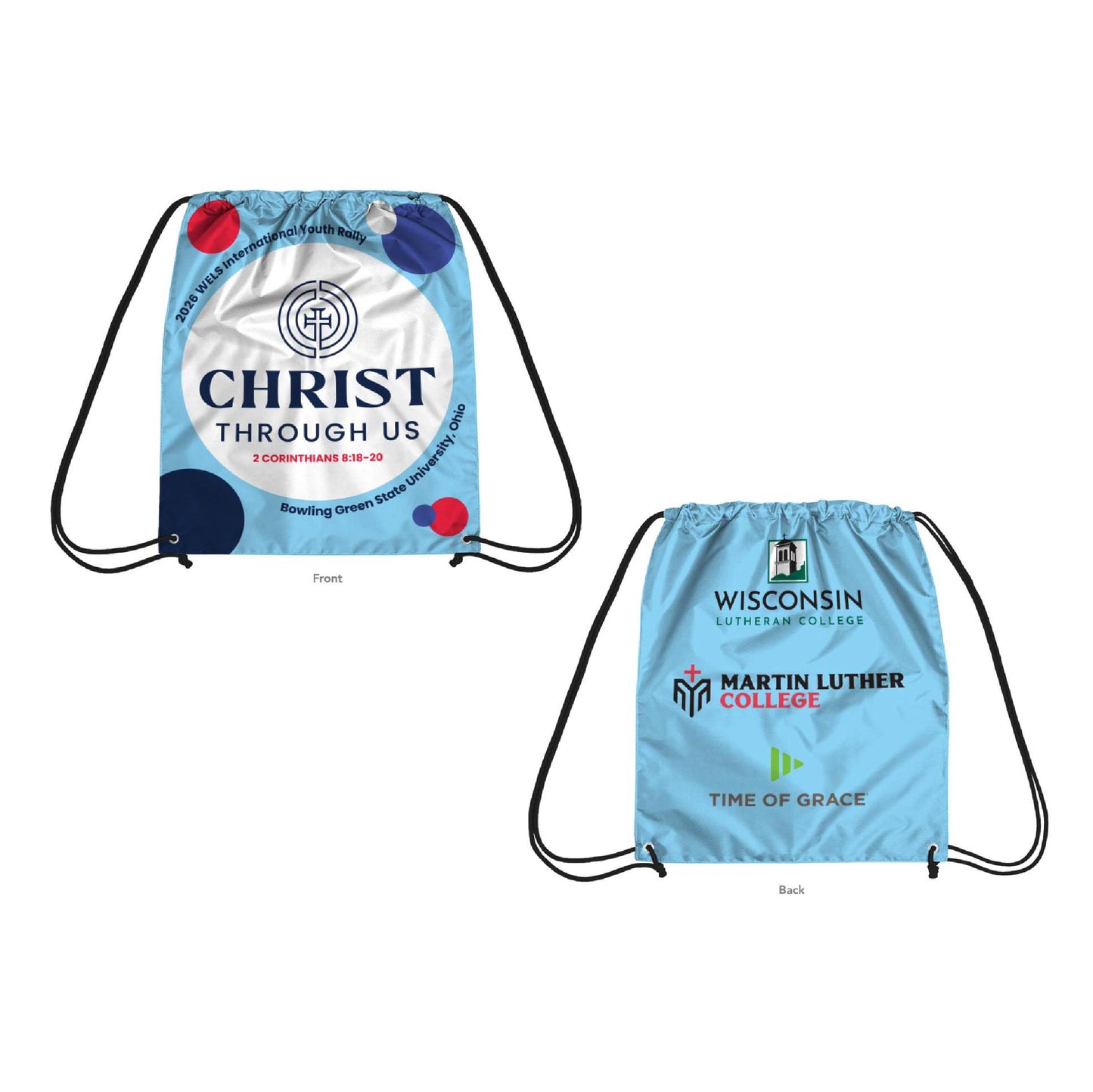 Full Color Drawstring Bag