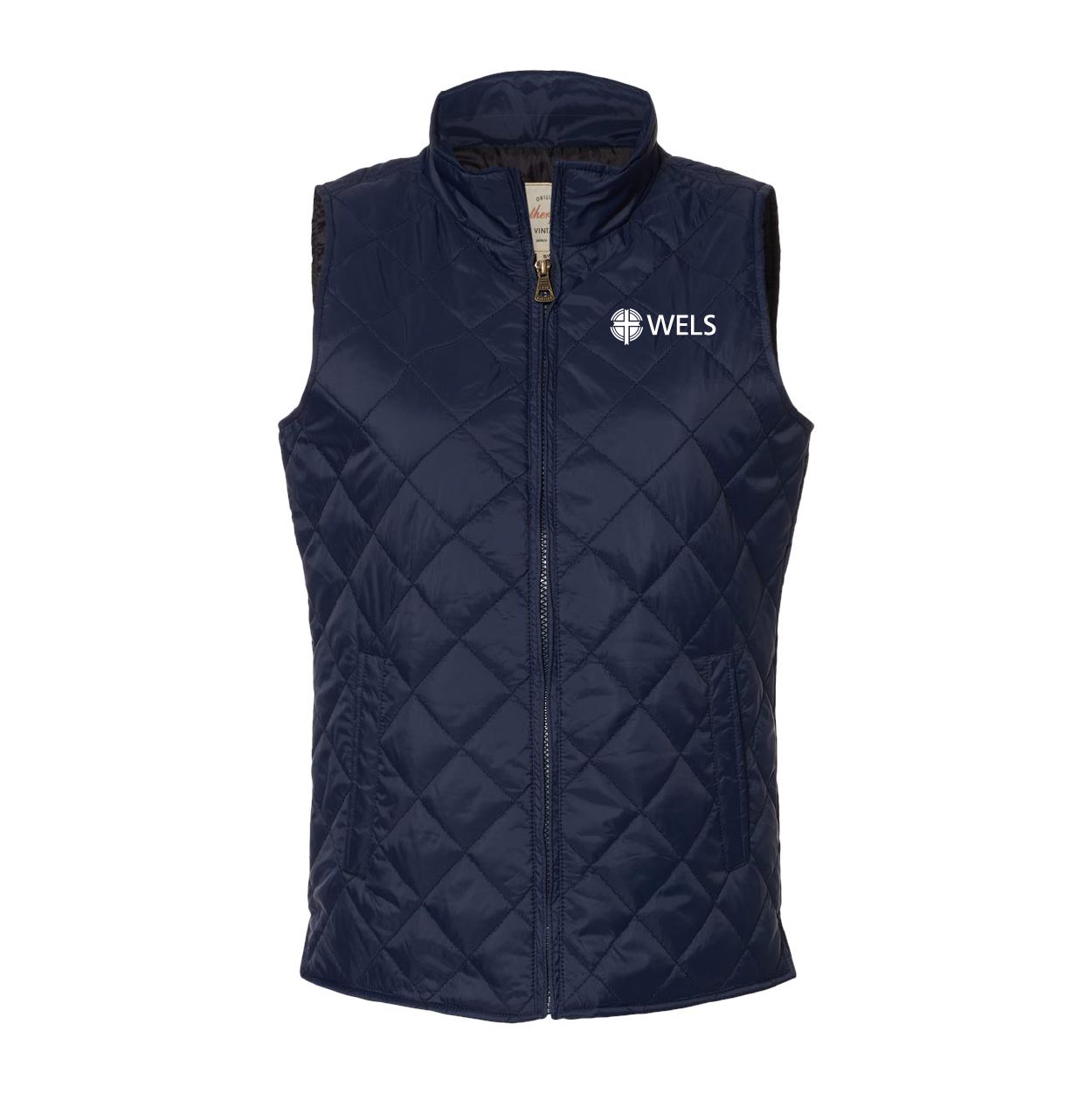 Women's Vintage Diamond Quilted Vest