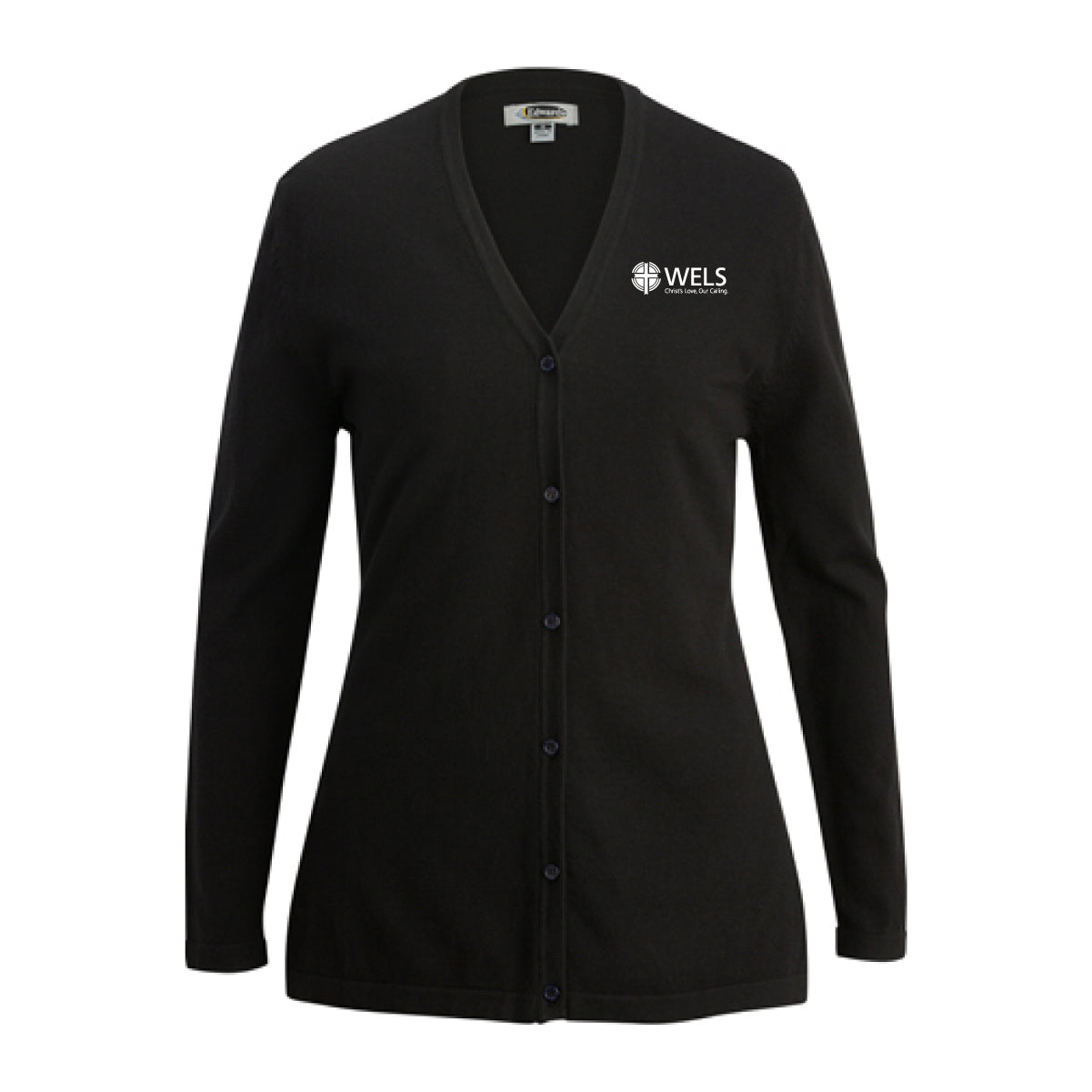 Ladies V-Neck Long Cardigan