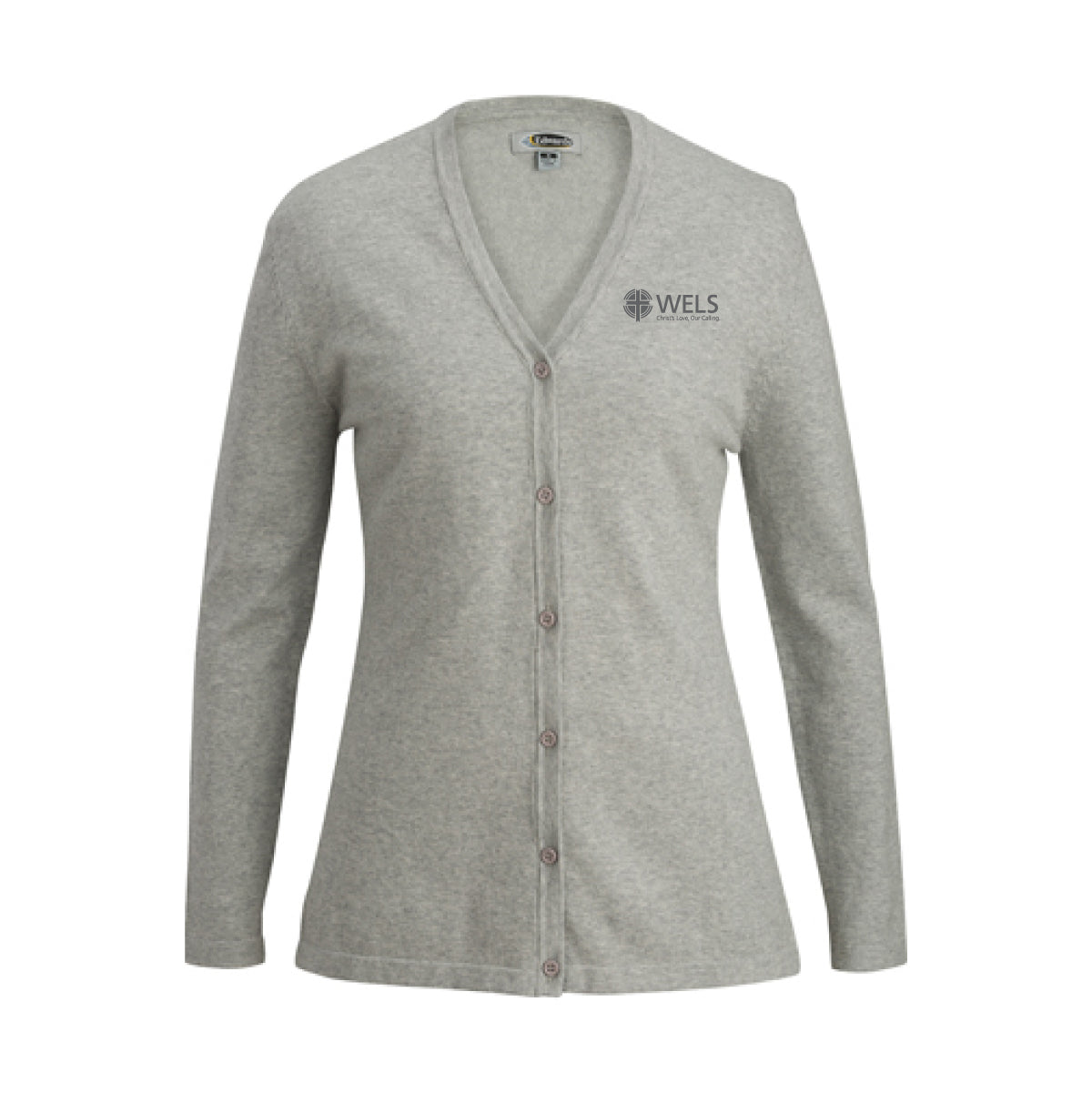 Ladies V-Neck Long Cardigan