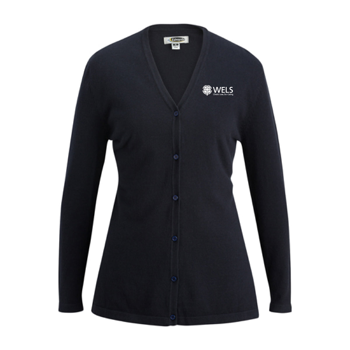 Ladies V-Neck Long Cardigan