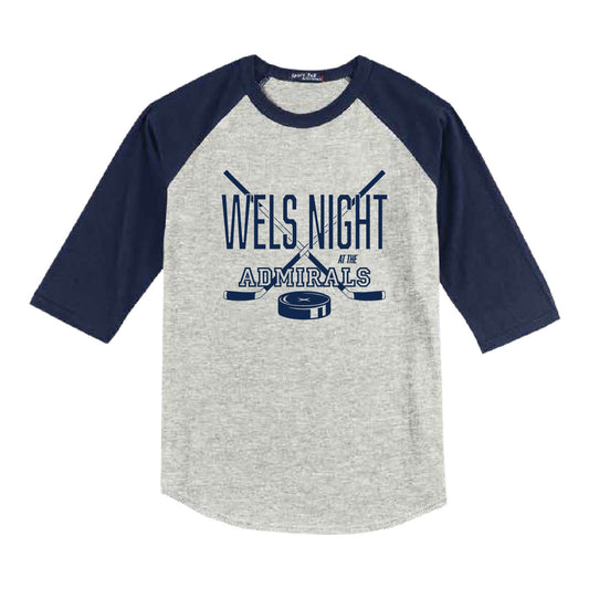 WELS Night at The Admirals - SportTek YOUTH Colorblock Jersey